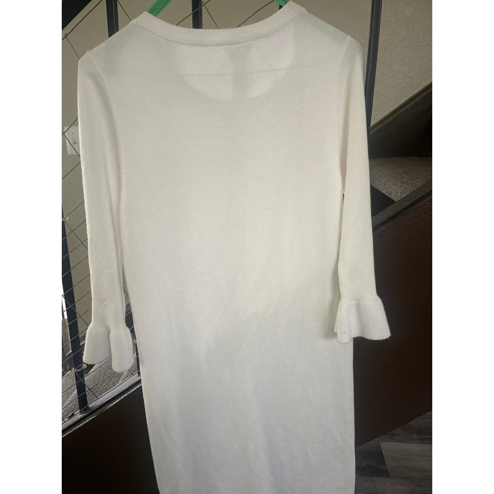 BB Dakota White Dress. Size Large - Picture 2 of 6